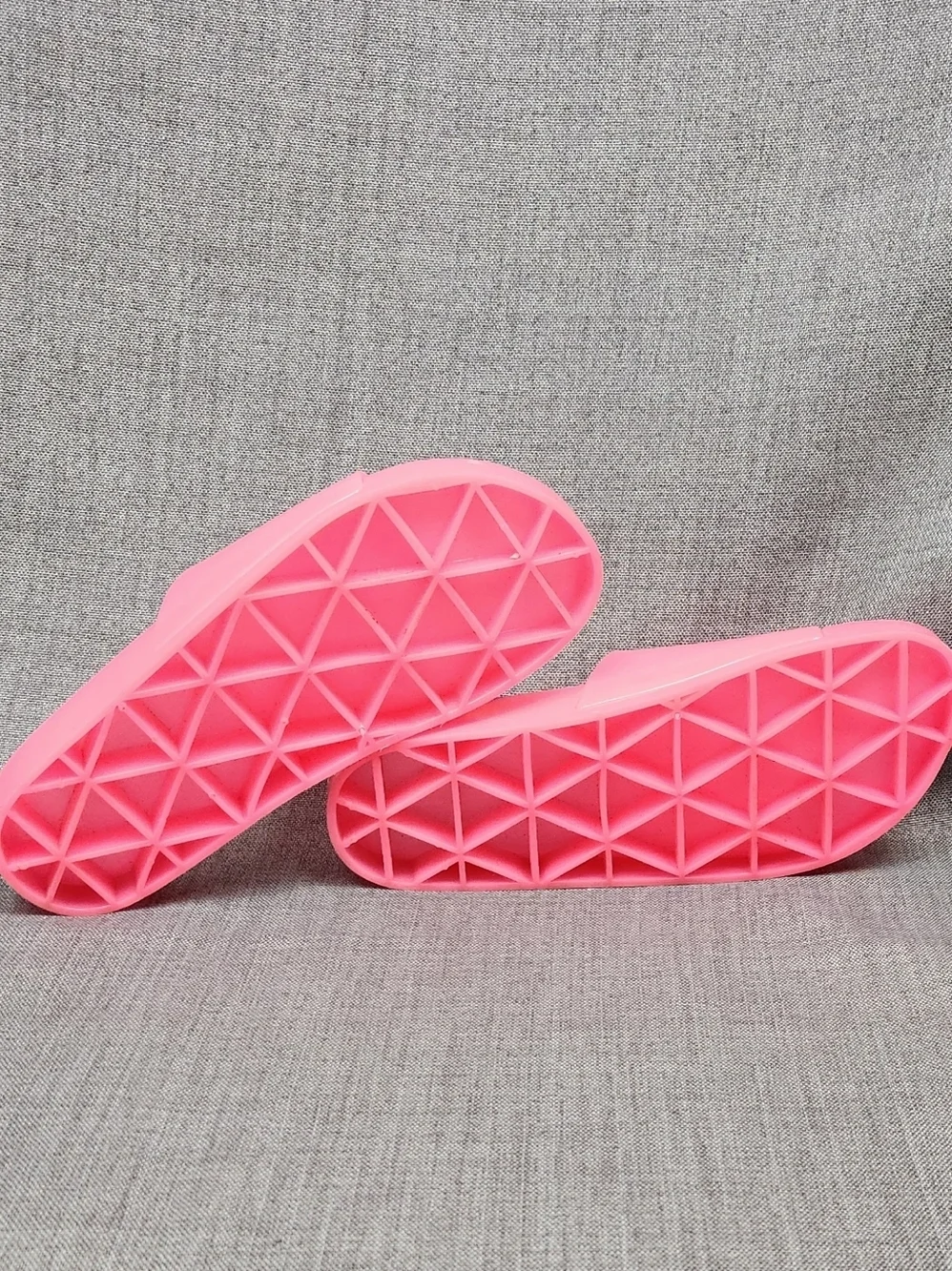 J. Crew  Pink Floral Jelly Blossom Pool Slides Size 8.